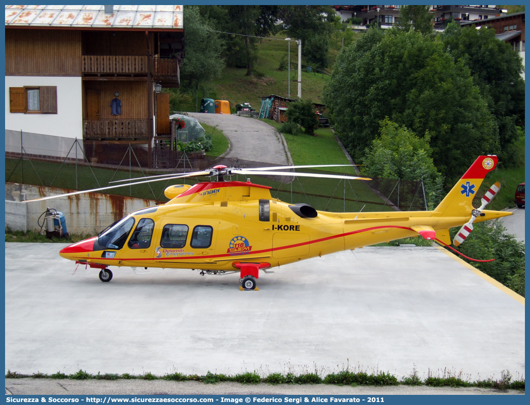 I-KORE
118 Regione Veneto
Agusta Westland A109S Grand
FALCO
Base di Pieve di Cadore
Parole chiave: 118;Veneto;Belluno;Pieve di Cadore;Agusta;A109;A;109;Grand;I-KORE;Falco;Elicottero;Elisoccorso