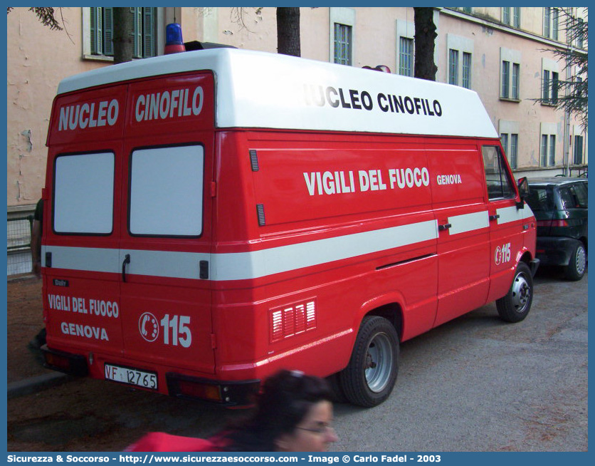 VF 12765
Corpo Nazionale Vigili del Fuoco
Nucleo Cinofili
Iveco Daily 35-8 I serie
Parole chiave: Corpo;Nazionale;Vigili del Fuoco;Vigili;Fuoco;Iveco;Daily;35-8