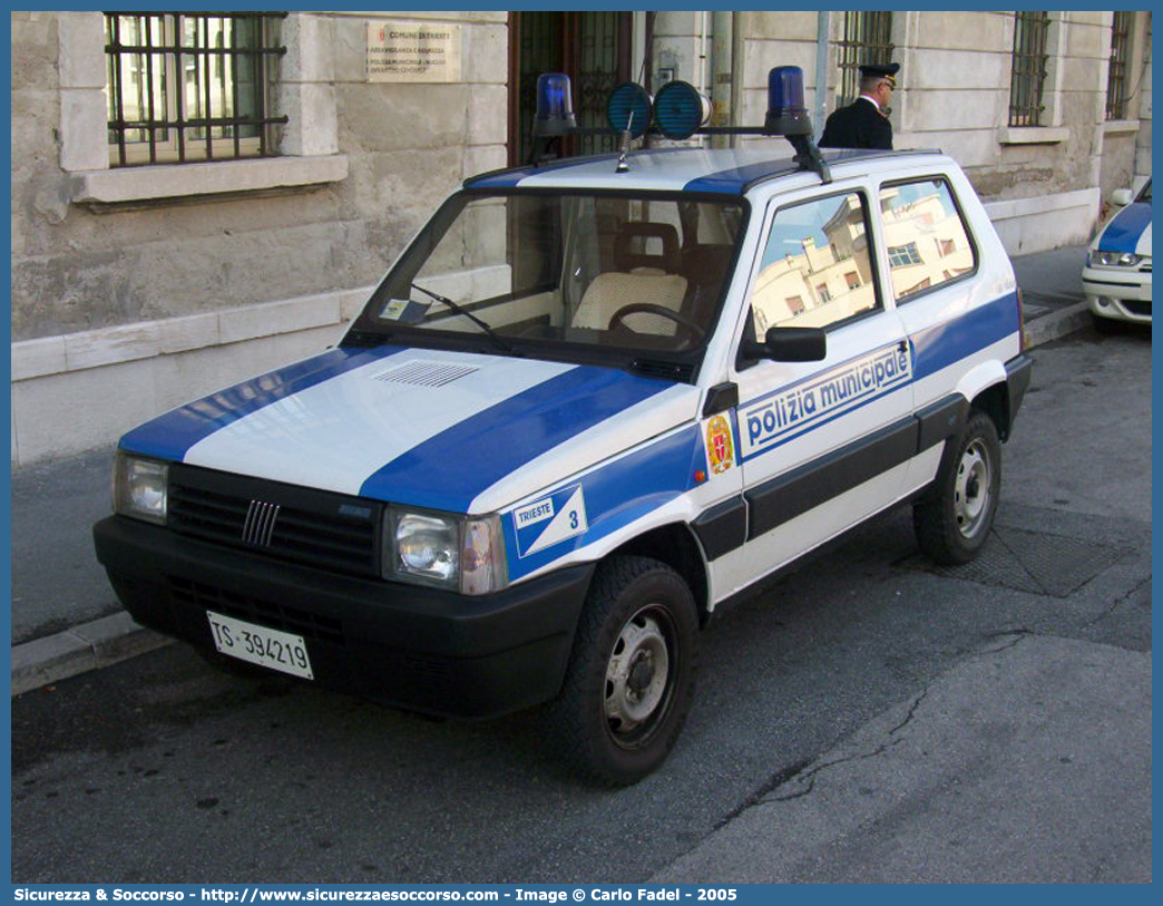 -
Polizia Municipale
Comune di Trieste
Fiat Panda 4x4 II serie
Parole chiave: Polizia;Municipale;Locale;Trieste;Fiat;Panda 4x4 II serie