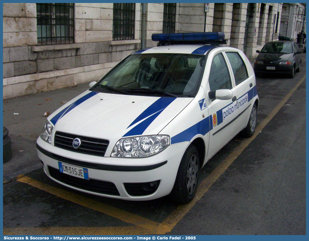 -
Polizia Municipale
Comune di Trieste
Fiat Punto III serie
Parole chiave: PL;PM;P.L.;P.M.;Polizia;Locale;Municipale;Trieste;Fiat;Punto