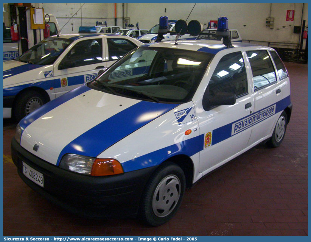 -
Polizia Municipale
Comune di Trieste
Fiat Punto I serie
Parole chiave: Polizia;Municipale;Locale;Trieste;Fiat;Punto I serie