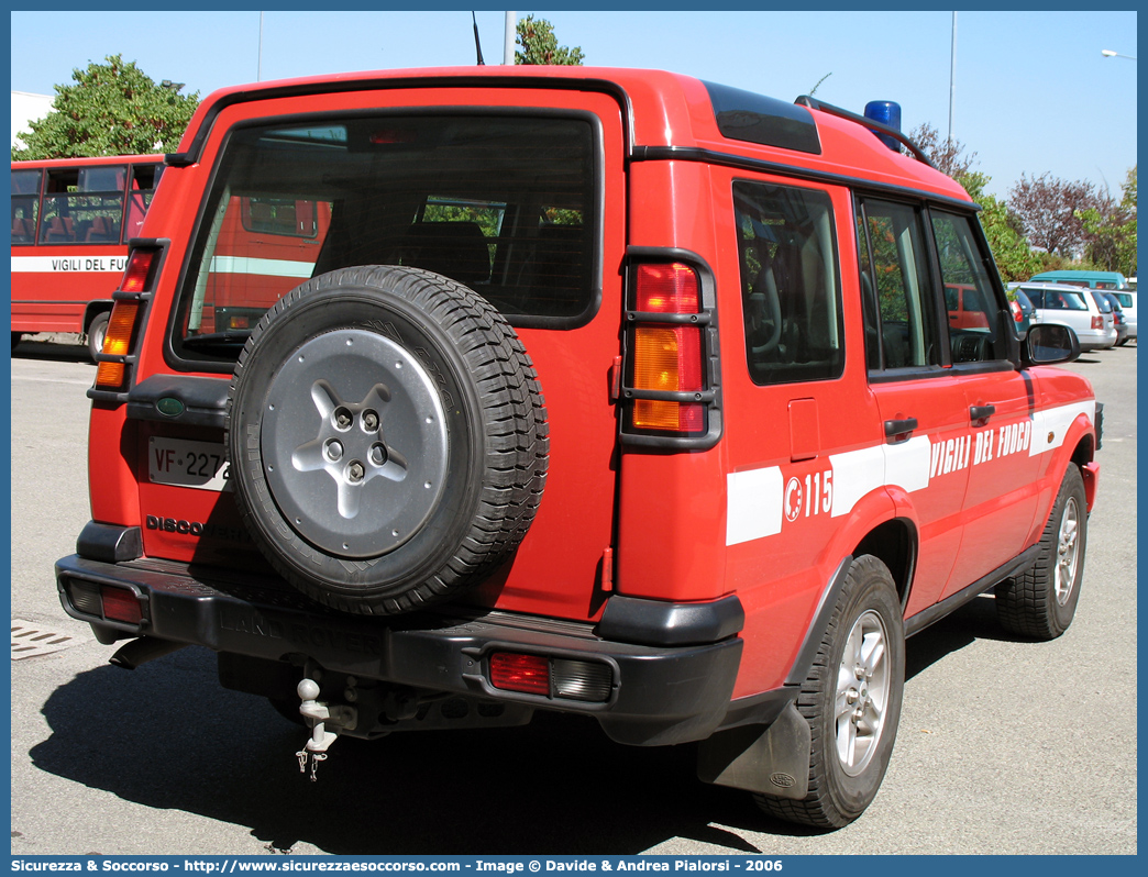 VF 22728
Corpo Nazionale Vigili del Fuoco
Land Rover Discovery II serie restyling
Parole chiave: Corpo;Nazionale;Vigili del Fuoco;Vigili;Fuoco;Land Rover;Discovery