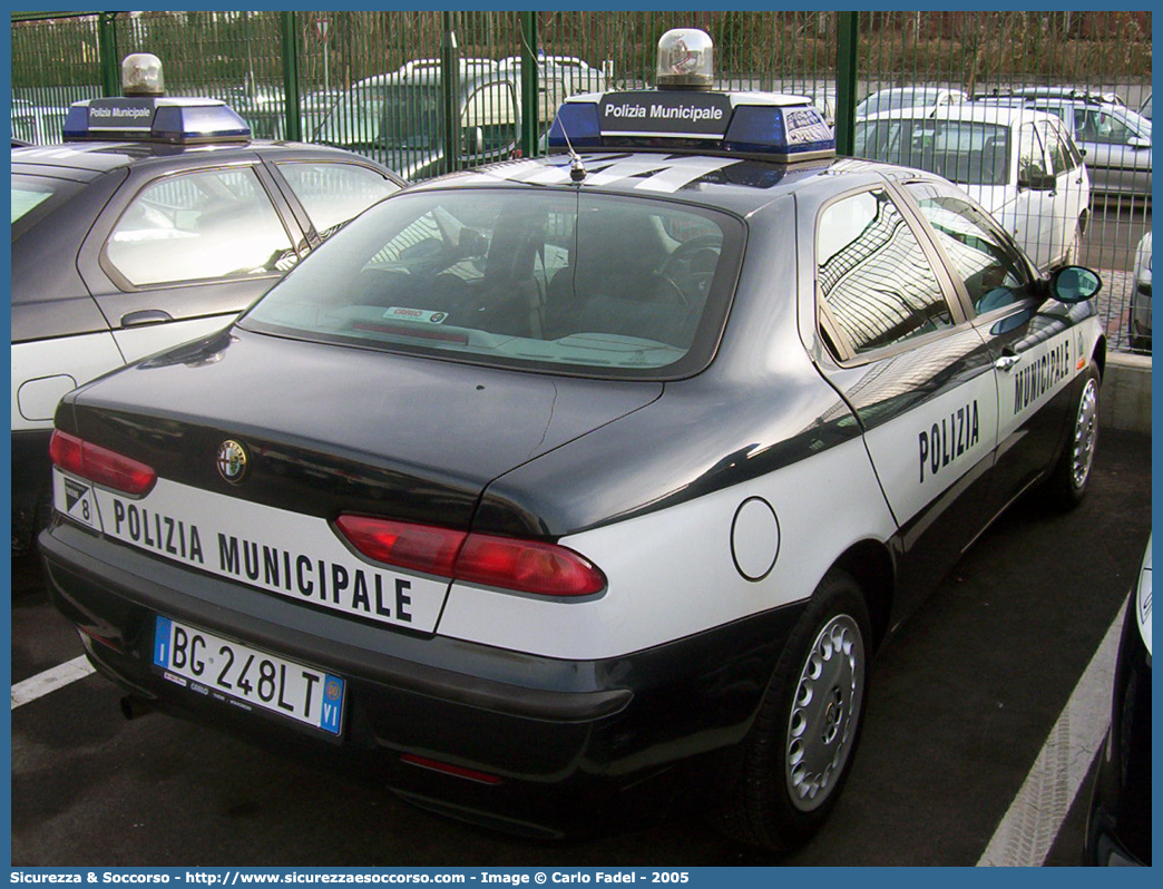 -
Polizia Municipale
Comune di Thiene
Alfa Romeo 156 I serie
Parole chiave: Polizia;Locale;Municipale;Thiene;Alfa Romeo;156