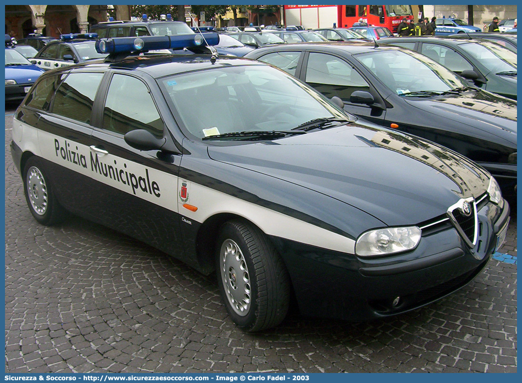 -
Polizia Municipale
Comune di Limena
Alfa Romeo 156 Sportwagon I serie
Parole chiave: PL;P.L.;PM;P.M.;Polizia;Locale;Municipale;Limena;156;Sportwagon