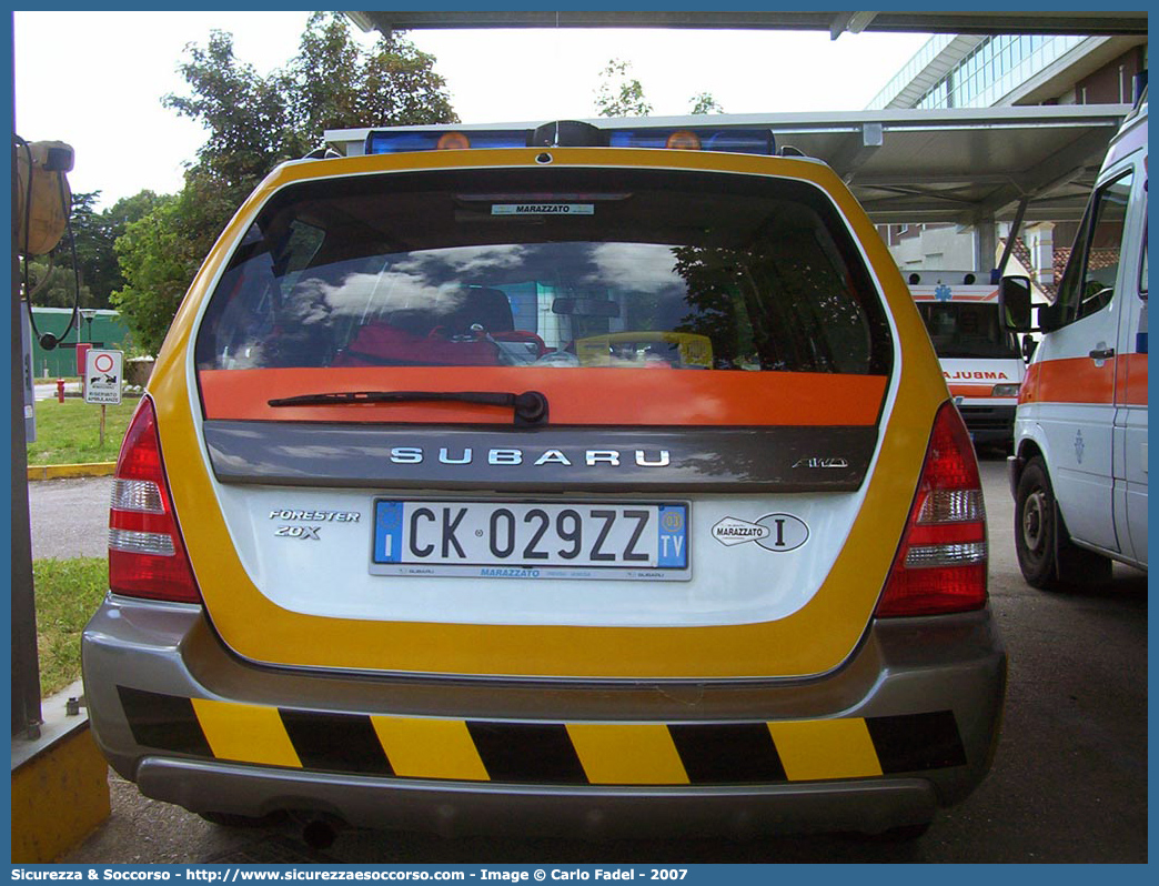 024
SUEM 118 Treviso Emergenza
Azienda ULSS 2 - Marca Trevigiana
Subaru Forester III serie
Allestitore MAF S.n.c.
Parole chiave: 118;SUEM;S.U.E.M.;Treviso;Emergenza;Automedica;Subaru;Forester;MAF