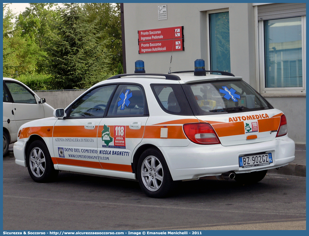 623
118 Umbria Soccorso
Azienda USL Umbria 1
Subaru Impreza Station Wagon II serie
Allestitore Bollanti S.r.l.
Parole chiave: 118;Umbria;Soccorso;Perugia;Automedica;Automedicalizzata;Auto Medica;Auto Medicalizzata;Subaru;Impreza;Station Wagon;Bollanti