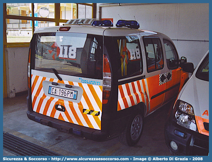 BO 0007
118 Bologna Soccorso
Fiat Doblò I serie
Allestitore Bollanti S.r.l.
Parole chiave: 118;Bologna;Soccorso;Automedica;Automedicalizzata;Auto Medica;Auto Medicalizzata;Fiat;Doblò;Doblo;Bollanti