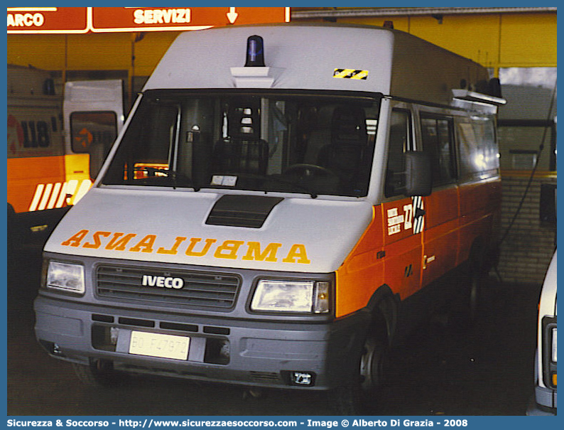 BO 2706
118 Bologna Soccorso
Iveco Daily II serie
Parole chiave: 118;Bologna;Soccorso;Ambulanza;Iveco;Daily;Twin