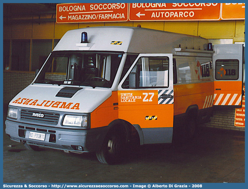 BO 2707
118 Bologna Soccorso
Iveco Daily II serie
Parole chiave: 118;Bologna;Soccorso;Ambulanza;Iveco;Daily;Twin