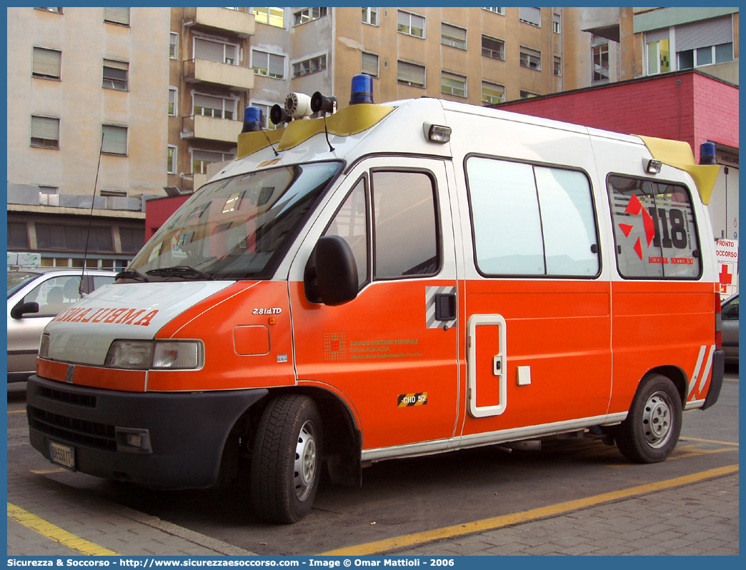 MO 1503
118 Modena Soccorso
Fiat Ducato II serie
Parole chiave: 118;Modena;Soccorso;Ambulanza;Fiat;Ducato