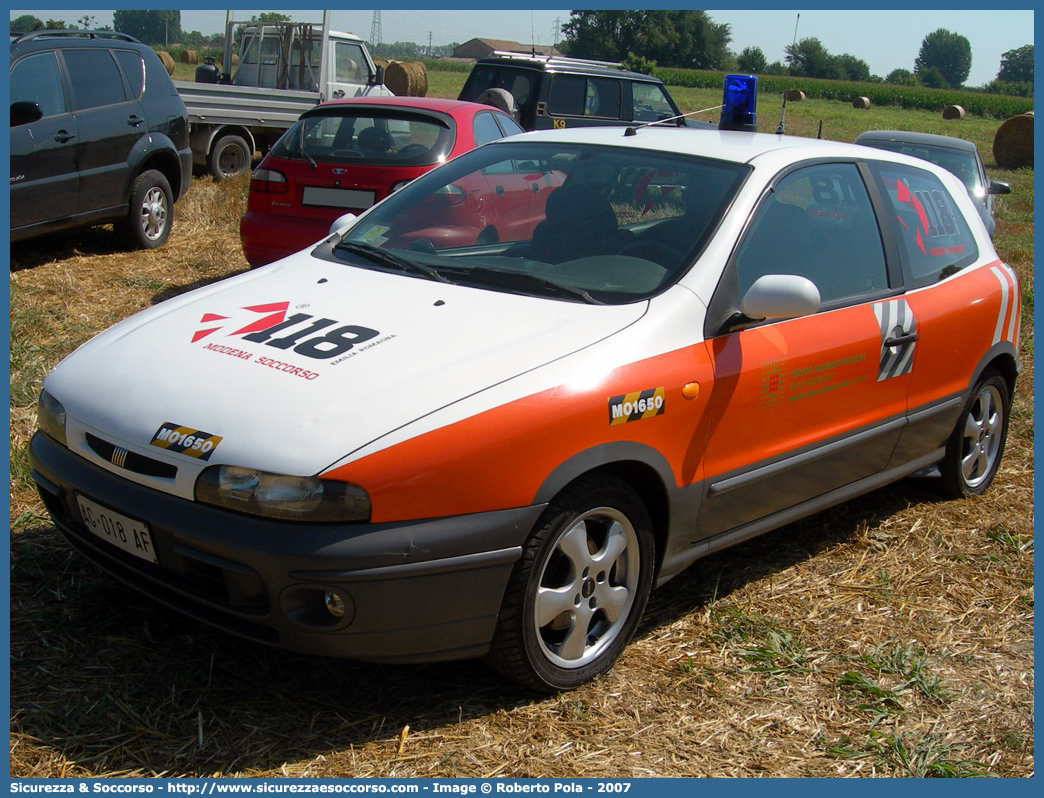 MO 1650
118 Modena Soccorso
Fiat Bravo
Allestitore Grazia
Parole chiave: 118;Modena;Soccorso;Fiat;Bravo;Grazia