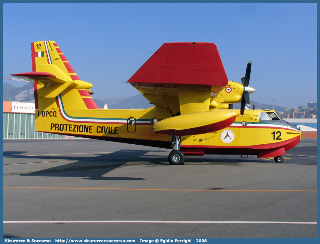 12 I-DPCQ
Dipartimento Nazionale
Protezione Civile
Canadair/Bombardier Aerospace CL415
Parole chiave: Dipartimento;Nazionale;Protezione;Civile;DPC;D.P.C.;Canadair;Bombardier;Aerospace;CL415