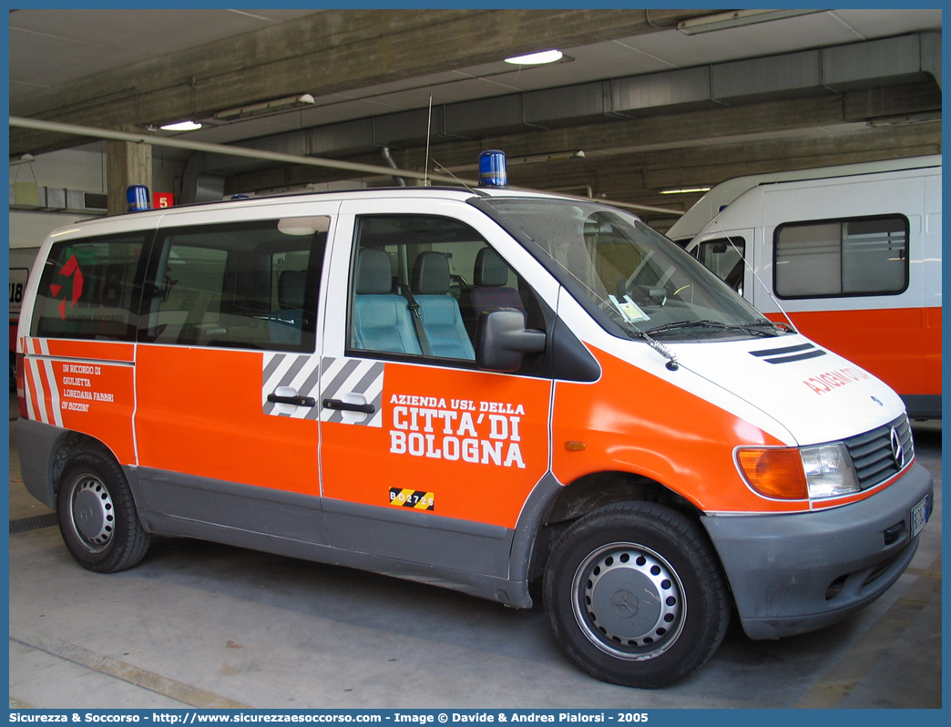 BO 2726
118 Bologna Soccorso
Mercedes Benz Classe V I serie
Allestitore Vision S.r.l.
Parole chiave: 118;Bologna;Soccorso;Automedica;Mercedes Benz;Vito;Vision