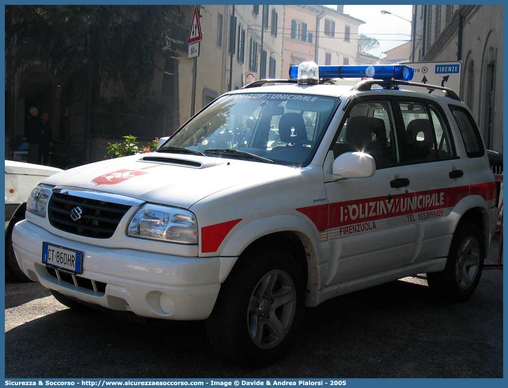 -
Polizia Municipale
Comune di Firenzuola
Suzuki Grand Vitara II serie
Allestitore Bertazzoni S.r.l.
Parole chiave: Polizia;Locale;Municipale;Firenzuola;Suzuki;Grand Vitara;Bertazzoni