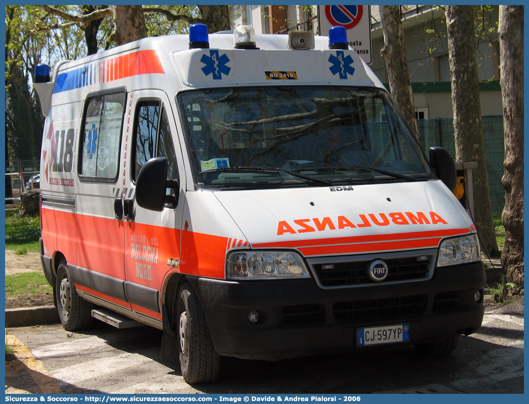 BO 2410
118 Bologna Soccorso
Fiat Ducato II serie restyling
Parole chiave: 118;Bologna;Soccorso;Ambulanza;Fiat;Ducato