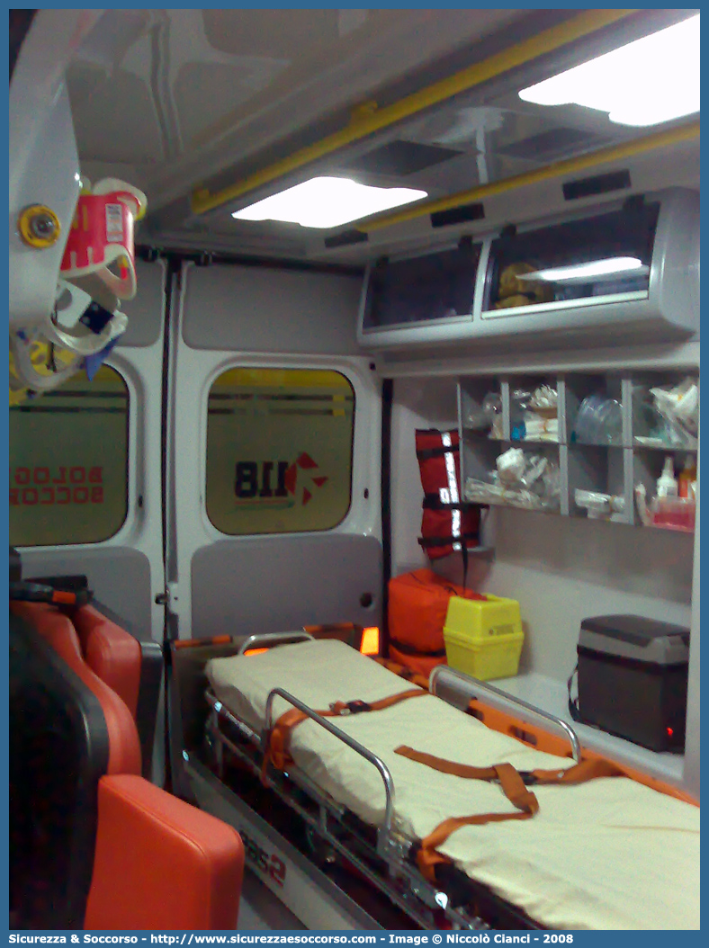 BO 0750
118 Bologna Soccorso
Fiat Ducato III serie
Allestitore Vision S.r.l.
Parole chiave: 118;Bologna;Soccorso;Ambulanza;Fiat;Ducato;Vision