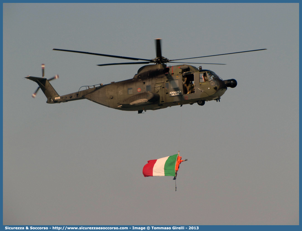 MM81341 / 15-29
Aeronautica Militare Italiana
Agusta-Sikorsky HH-3F Pelican
Parole chiave: AM;A.M.I.;AMI;Aeronautica;Militare;Italiana;Agusta;Sikorsky;HH-3F;Pelican