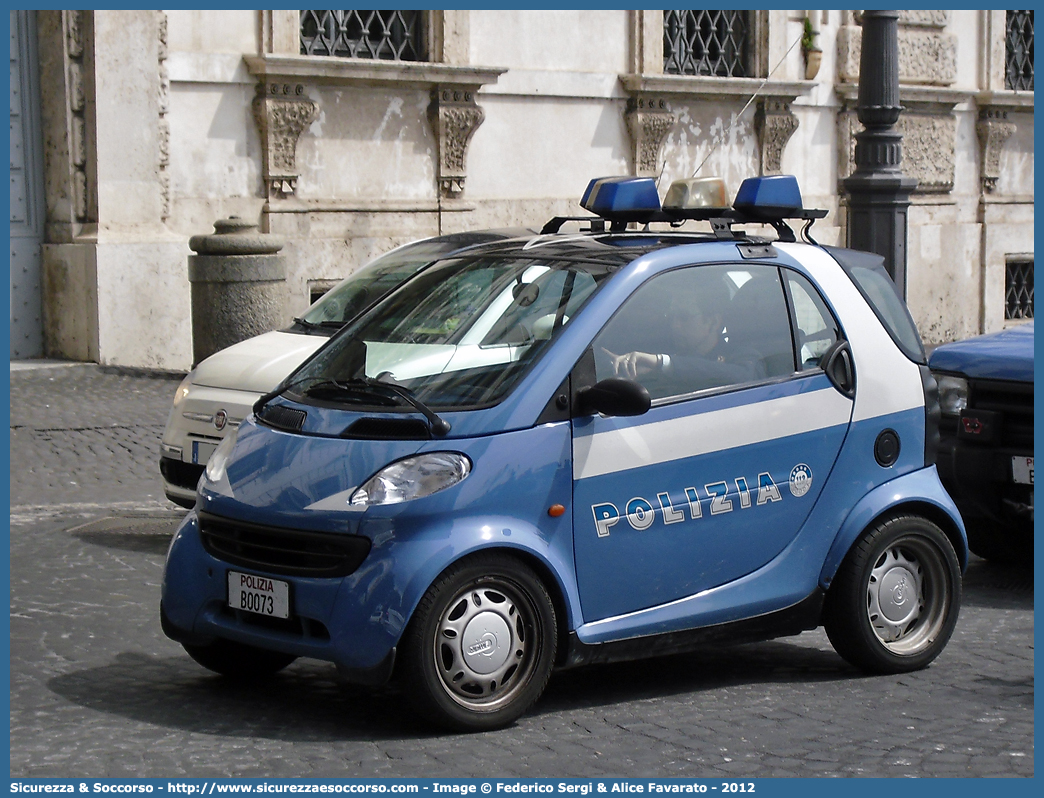 Polizia B0073
Polizia di Stato
Smart ForTwo I serie
Parole chiave: P.S.;PS;Polizia;di;Stato;Pubblica;Sicurezza;Smart;ForTwo