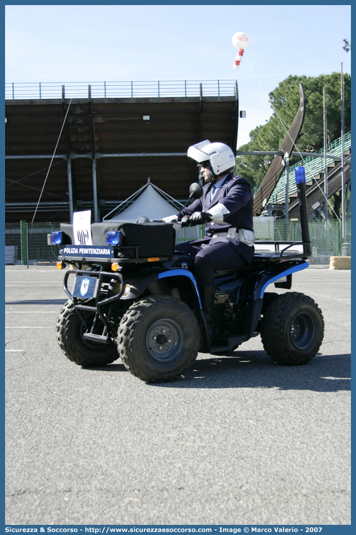 -
Polizia Penitenziaria
Nucleo Traduzioni e Piantonamenti
Polaris Sportsman 700
Parole chiave: Pol.Pen.;PolPen;Polizia;Penitenziaria;Nucleo;Traduzioni;Piantonamenti;Polaris;Sportsman;700