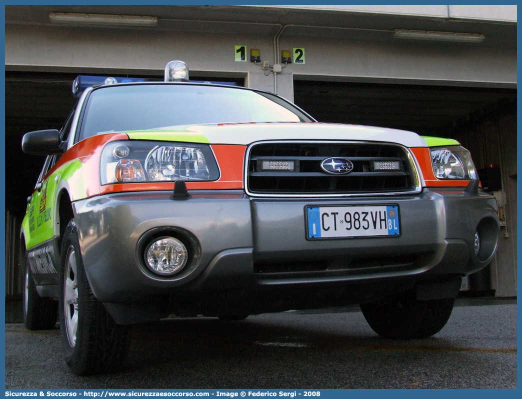 TANGO 1
SUEM 118 Belluno
Azienda ULSS 1 - Dolomiti
Pieve di Cadore
Subaru Forester III serie
Allestitore Aricar S.p.A.
Parole chiave: 118;SUEM;S.U.E.M.;Belluno;Pieve di Cadore;Automedica;Subaru;Forester;Aricar