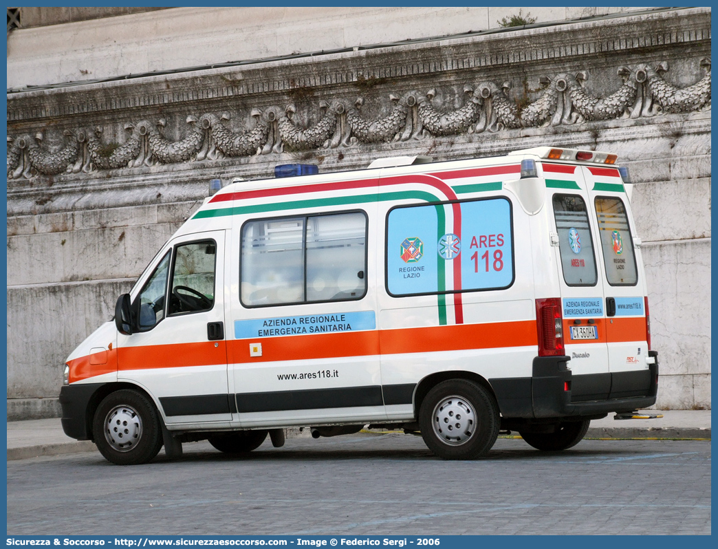 050
118 A.R.E.S.
Fiat Ducato II serie restyling
Allestitore FAST S.r.l.
Parole chiave: 118;A.R.E.S.;ARES;Azienda;Regionale;Emergenza;Sanitaria;Lazio;Soccorso;Roma;Ambulanza;Fiat;Ducato;FAST