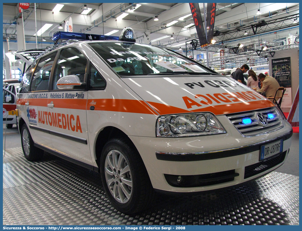 PV 0301
118 Pavia
Volkswagen Sharan III serie
Allestitore Alea Italia S.r.l.
Parole chiave: 118;AREU;A.R.E.U.;S.S.U.Em.;SSUEm;Lombardia;Bergamo;Automedica;Volkswagen;Sharan;Alea