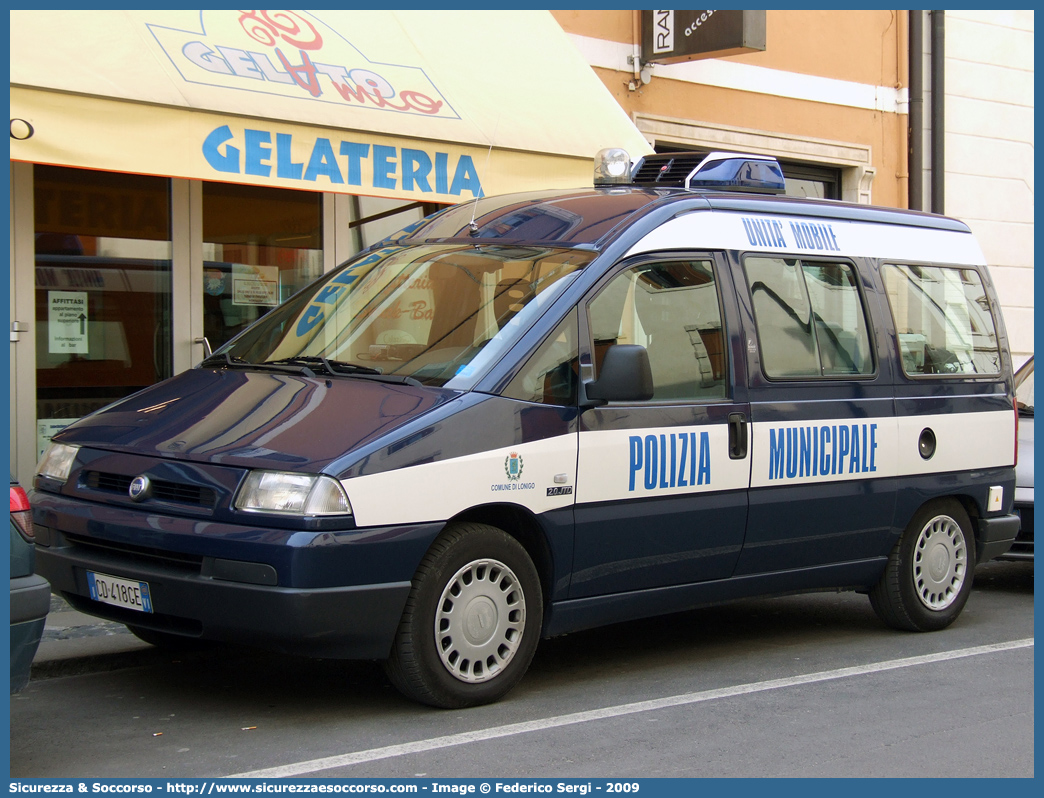 -
Polizia Municipale
Comune di Lonigo
Fiat Scudo I serie
Parole chiave: PL;P.L.;PM;P.M.;Polizia;Locale;Municipale;Lonigo;Fiat;Scudo