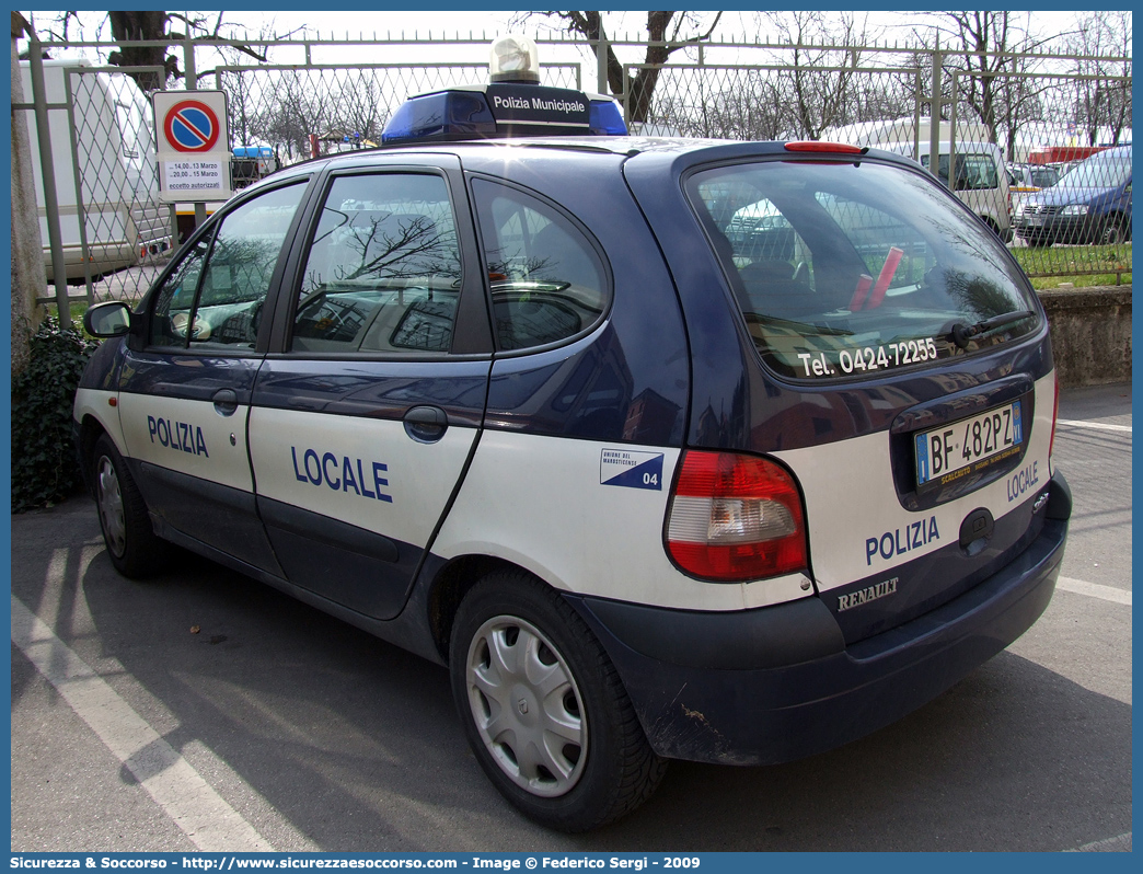 -
Polizia Locale
Unione Comuni del Marosticense
Renault Scenic I serie
Parole chiave: Polizia;Locale;Municipale;Marosticense;Marostica;Nove;Pianezze;Renault;Scenic