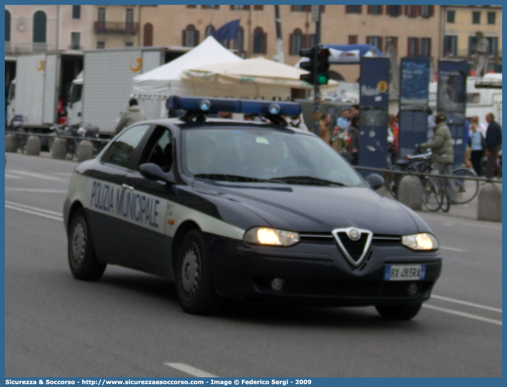 -
Polizia Municipale
Comune di Padova
Alfa Romeo 156
Parole chiave: Polizia;Locale;Municipale;Padova;Alfa Romeo;156