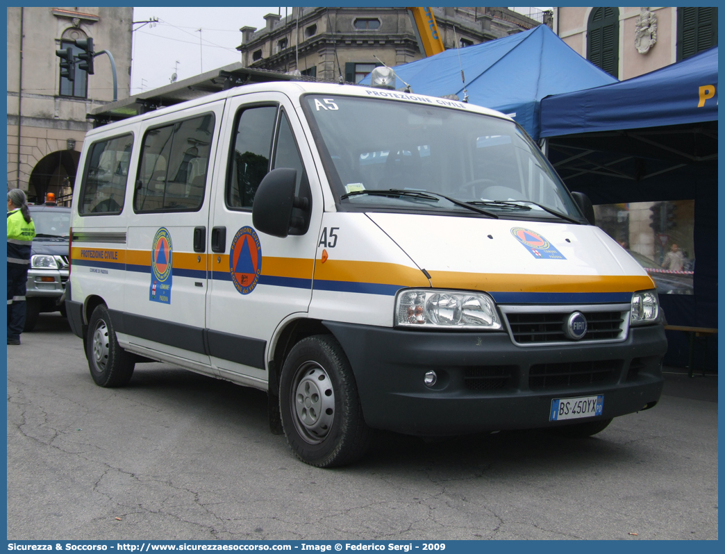 A5
Protezione Civile
Comune di Padova
Fiat Ducato II serie restyling 
(variante)
Parole chiave: PC;P.C.;Protezione Civile;Padova;Fiat;Ducato III serie