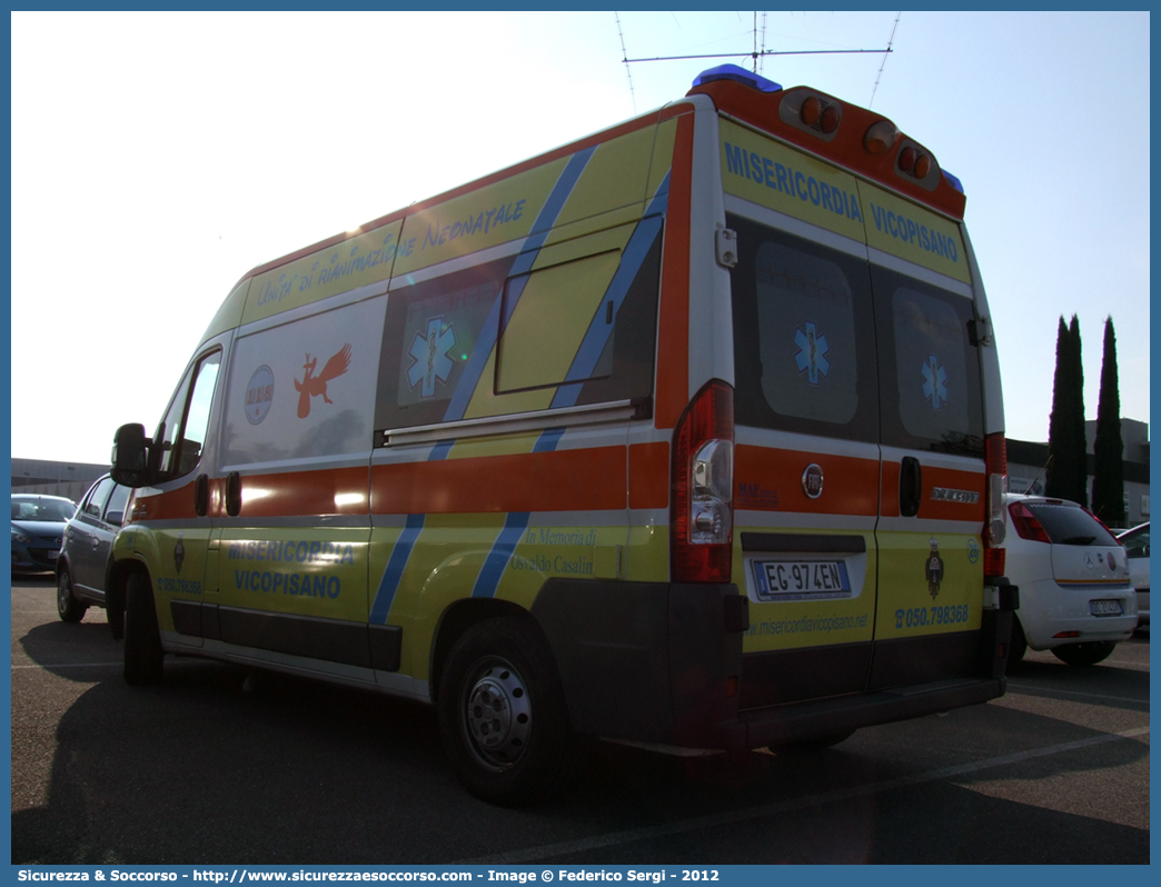 26
Misericordia di Vicopisano
Fiat Ducato III serie
Allestitore MAF S.n.c.
Parole chiave: Misericordia;Misericordie;Vicopisano;Ambulanza;Fiat;Ducato;X250;MAF