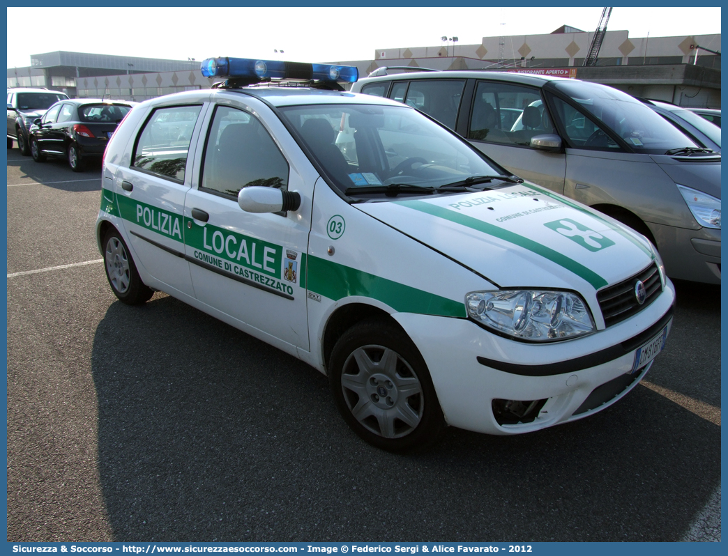 -
Polizia Locale
Comune di Castrezzato
Fiat Punto III serie
Allestitore OVT S.r.l.
Parole chiave: Polizia;Locale;Municipale;Breno;Castenedolo;Fiat;Punto;III serie;OVT;O.V.T.