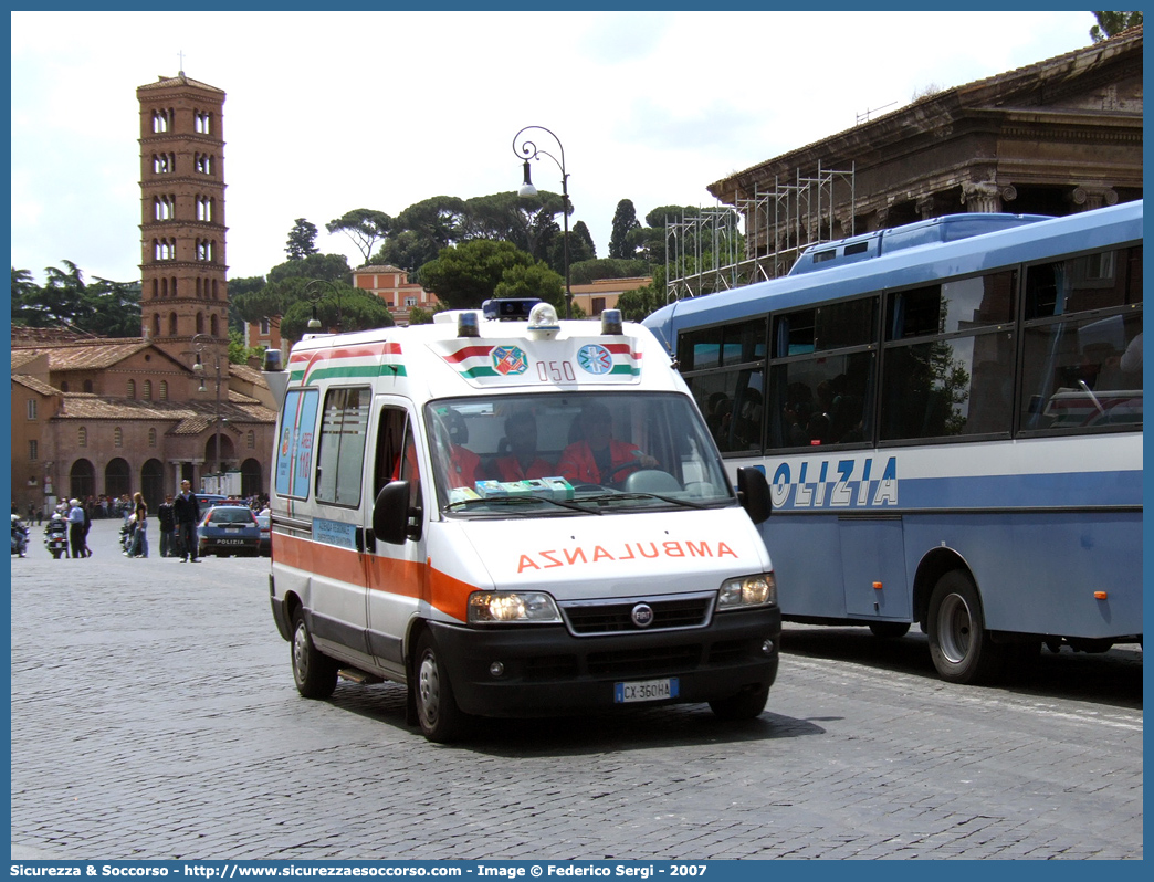 050
118 A.R.E.S.
Fiat Ducato II serie restyling
Allestitore FAST S.r.l.
Parole chiave: 118;A.R.E.S.;ARES;Azienda;Regionale;Emergenza;Sanitaria;Lazio;Soccorso;Roma;Ambulanza;Fiat;Ducato;FAST