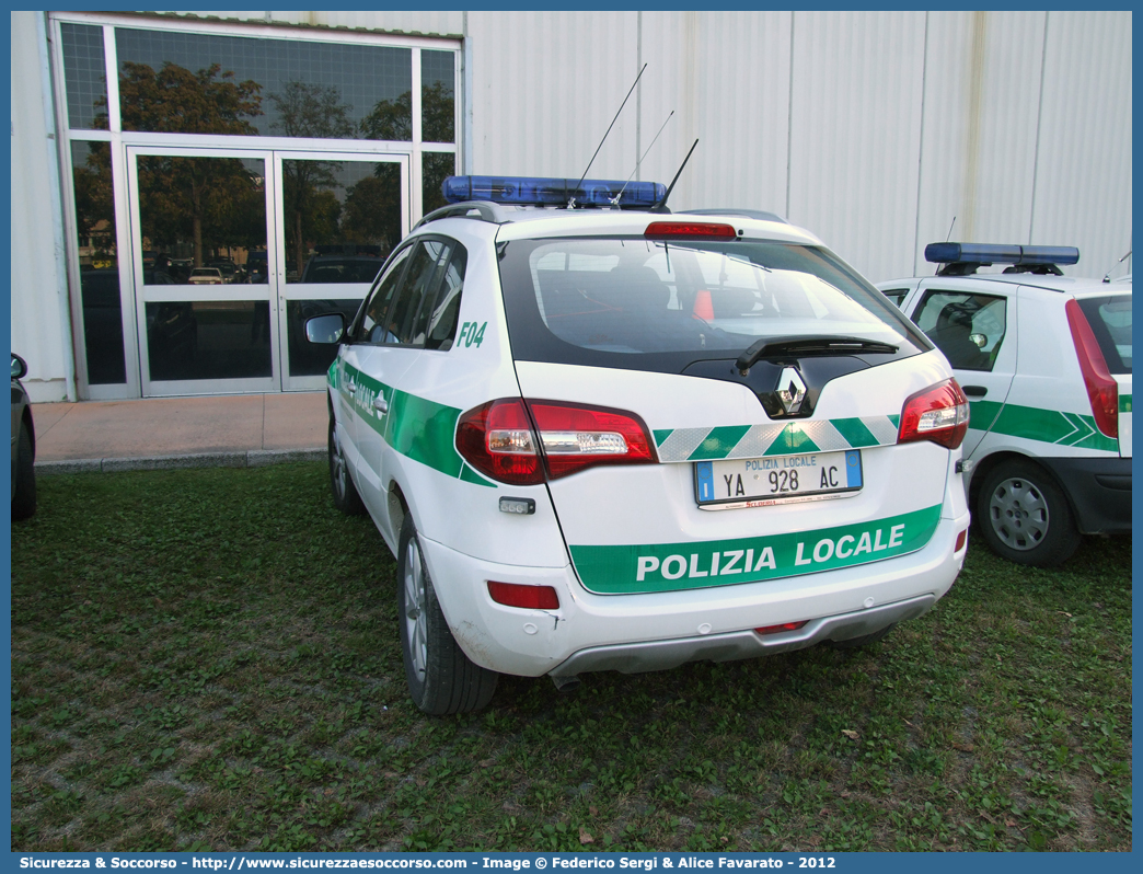 Polizia Locale YA928AC
Polizia Locale
Comune di Pozzolengo
Renault Koleos I serie
Parole chiave: PL;P.L.;PM;P.M.;Polizia;Locale;Municipale;Pozzolengo;Renault;Koleos