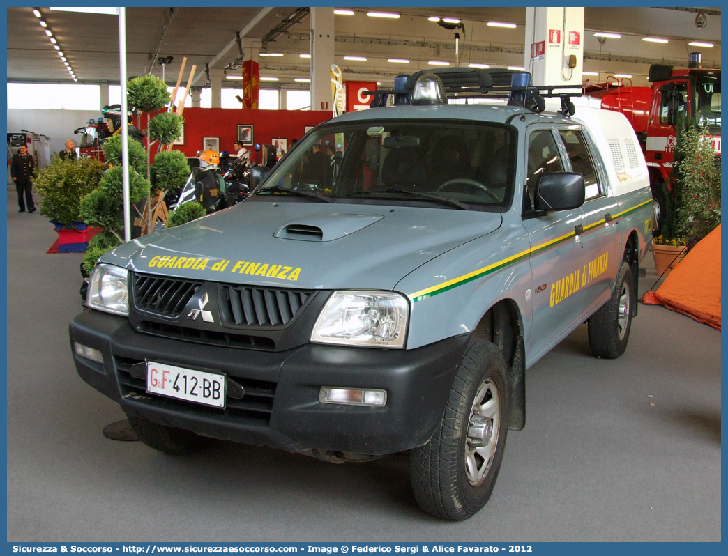 GdiF 412BB
Guardia di Finanza
S.A.G.F.
Mitsubishi L200 III serie restyling
Parole chiave: GdiF;G.D.F.;GDF;Guardia di Finanza;S.A.G.F.;SAGF;Soccorso Alpino;Mitsubishi;L200;412BB