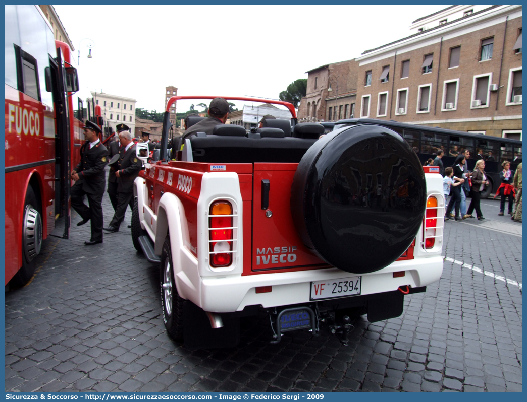 VF 25394
Corpo Nazionale Vigili del Fuoco
Iveco Massif
Parole chiave: VVF;V.V.F.;Corpo;Nazionale;Vigili;del;Fuoco;Iveco;Massif