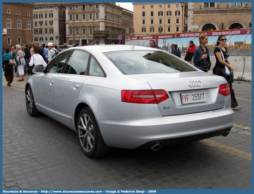 VF 25377
Corpo Nazionale Vigili del Fuoco
Audi A6 III serie
Parole chiave: Corpo;Nazionale;Vigili del Fuoco;Vigili;Fuoco;Audi;A6