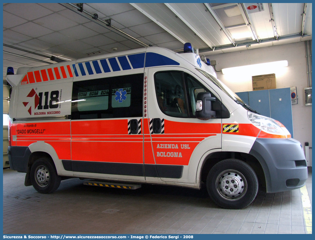 BO 0642
118 Bologna Soccorso
Fiat Ducato III serie
Allestitore EDM S.r.l.
Parole chiave: 118;Bologna;Soccorso;Ambulanza;Autoambulanza;Fiat;Ducato;X250;X 250;EDM;E.D.M.