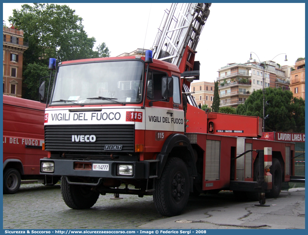 VF 14777
Corpo Nazionale Vigili del Fuoco
Iveco 330-35
Allestitore Magirus
Allestitore Fortini S.r.l.
Parole chiave: VVF;V.V.F.;Corpo;Nazionale;Vigili;del;Fuoco;AutoScala;AS;Iveco;330-35;330;330 - 35;Magirus;Fortini