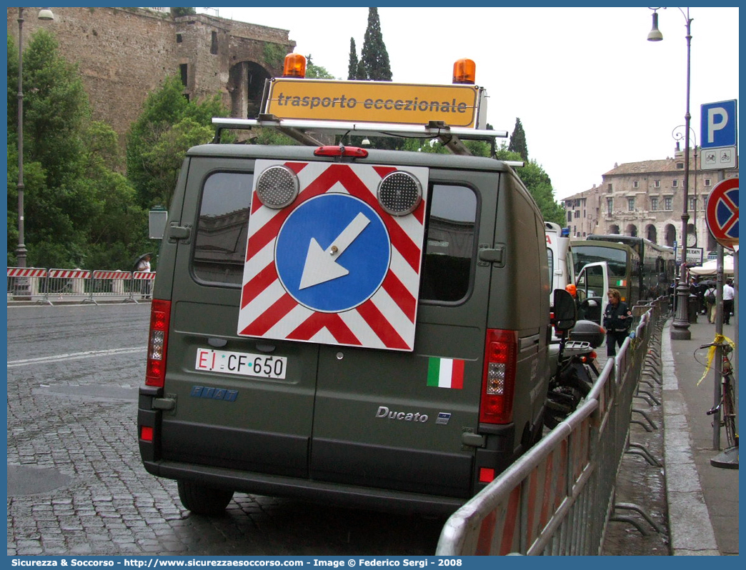 EI CF650
Esercito Italiano
Fiat Ducato II serie restyling
Parole chiave: EI;E.I.;Esercito;Italiano;Mezzi;da;Cantiere;Trasporto;Materiali;Supporto;Logistico;Fiat;Ducato;CF650