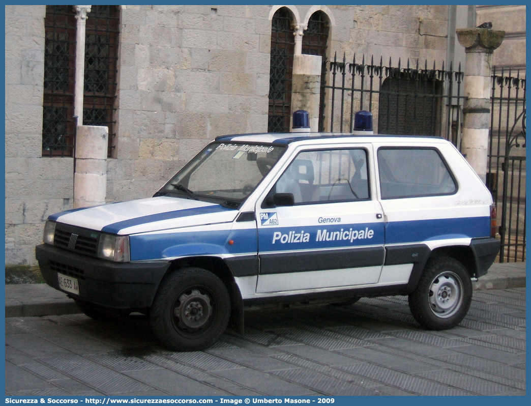 -
Polizia Municipale
Comune di Genova
Fiat Panda 4x4 II serie
Parole chiave: Polizia;Locale;Municipale;Genova;Fiat;Panda