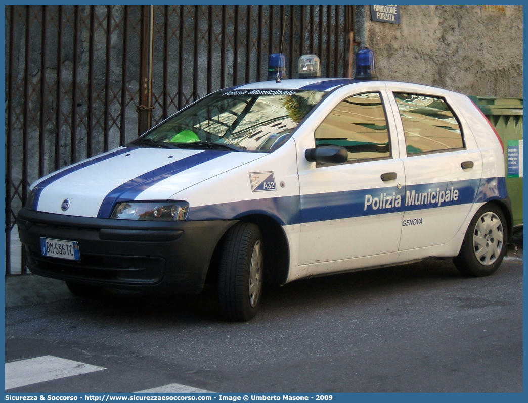 -
Polizia Municipale
Comune di Genova
Fiat Punto II serie
Parole chiave: Polizia;Locale;Municipale;Genova;Fiat;Punto