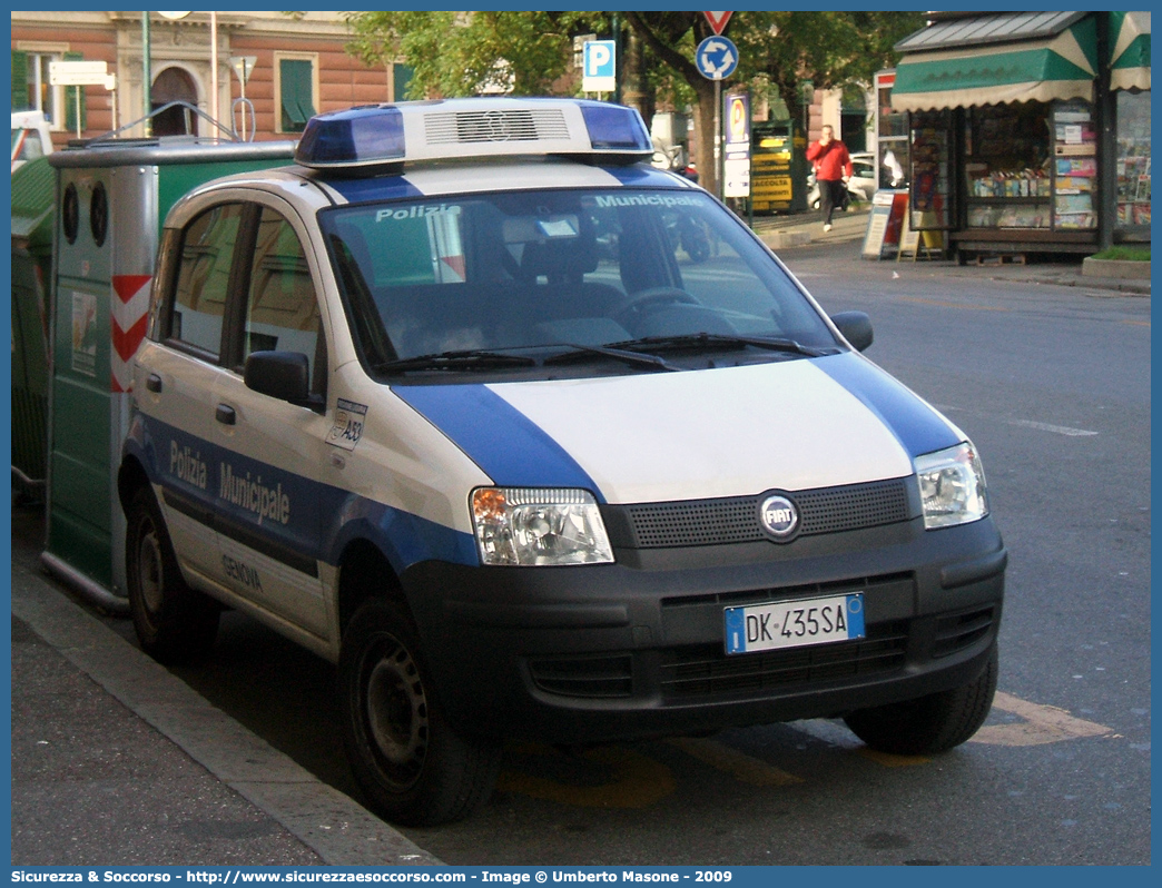 -
Polizia Municipale
Comune di Genova
Fiat Nuova Panda 4x4 I serie
Parole chiave: Polizia;Locale;Municipale;Genova;Fiat;Nuova Panda