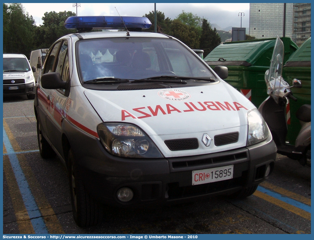 CRI 15895
Croce Rossa Italiana
Valle Scrivia (GE)
Renault Scenic RX4
Parole chiave: CRI;C.R.I.;Croce Rossa Italiana;Automedica;Auto Medica;Automedicalizzata;Auto Medicalizzata;Renault;Scenic;RX4;Valle Scrivia;15895