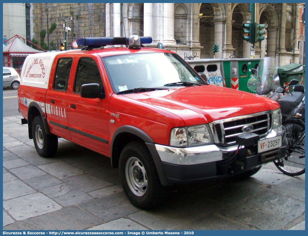 VF 23297
Corpo Nazionale Vigili del Fuoco
Nucleo Soccorso Subacqueo e Acquatico
Ford Ranger I serie restyling
Parole chiave: Corpo;Nazionale;Vigili del Fuoco;Vigili;Fuoco;Ford;Ranger;NSSA;N.S.S.A.;Soccorso;Subacqueo;Acquatico;Sommozzatori;Subacquei