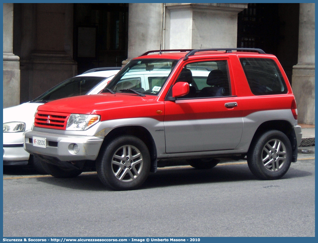 VF 22030
Corpo Nazionale Vigili del Fuoco
Mitsubishi Pajero Pinin
Parole chiave: Corpo;Nazionale;Vigili del Fuoco;Vigili;Fuoco;Mitsubishi;Pajero;Pinin