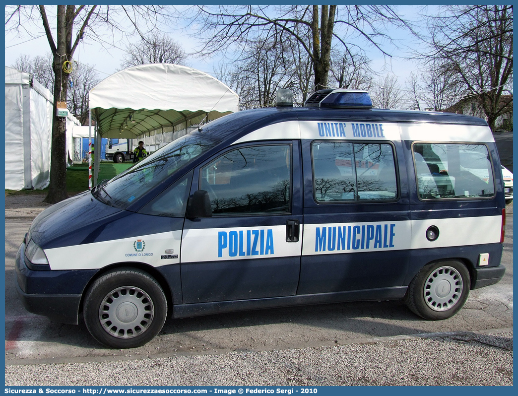 -
Polizia Municipale
Comune di Lonigo
Fiat Scudo I serie
Parole chiave: PL;P.L.;PM;P.M.;Polizia;Locale;Municipale;Lonigo;Fiat;Scudo