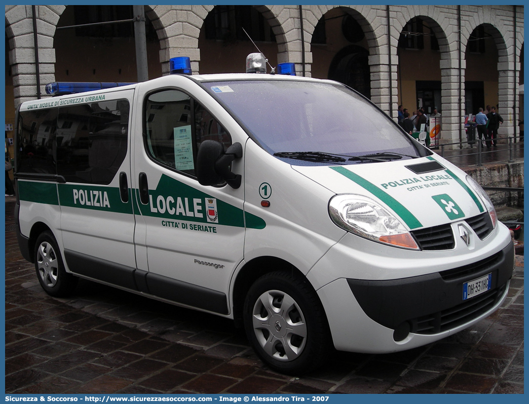 -
Polizia Locale
Comune di Seriate
Renault Trafic III serie
Allestitore Focaccia Group S.r.l.
Parole chiave: Polizia;Locale;Municipale;Seriate;Renault;Trafic;Focaccia