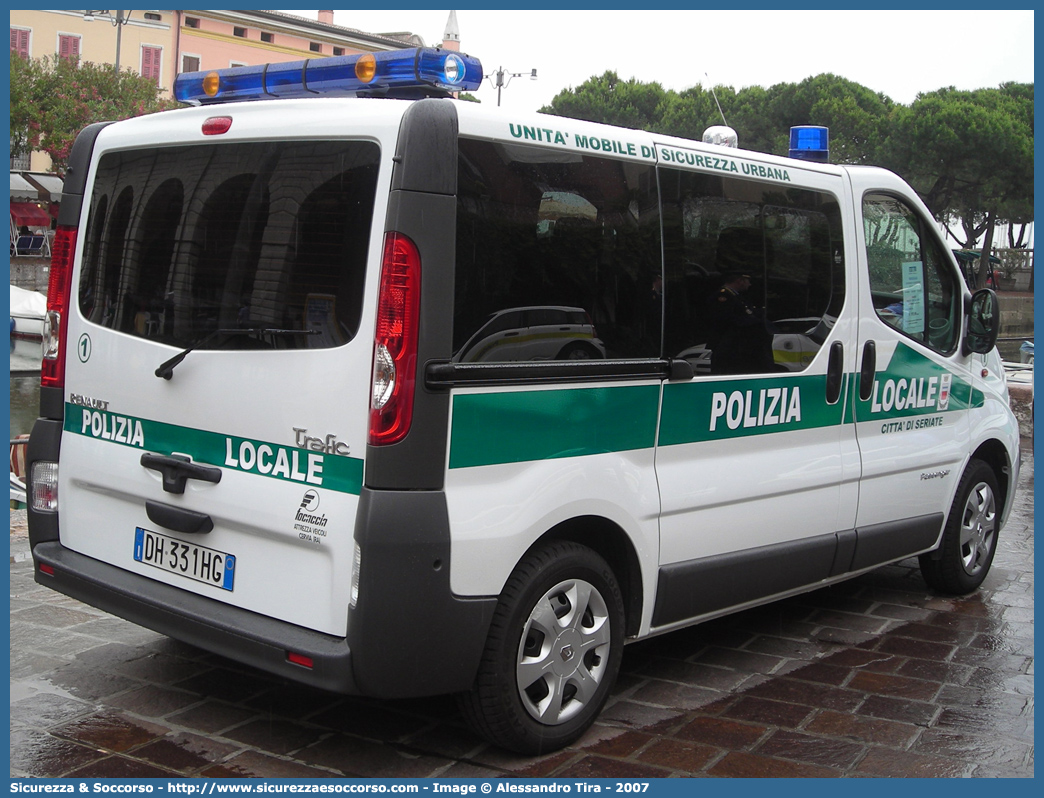 -
Polizia Locale
Comune di Seriate
Renault Trafic III serie
Allestitore Focaccia Group S.r.l.
Parole chiave: Polizia;Locale;Municipale;Seriate;Renault;Trafic;Focaccia