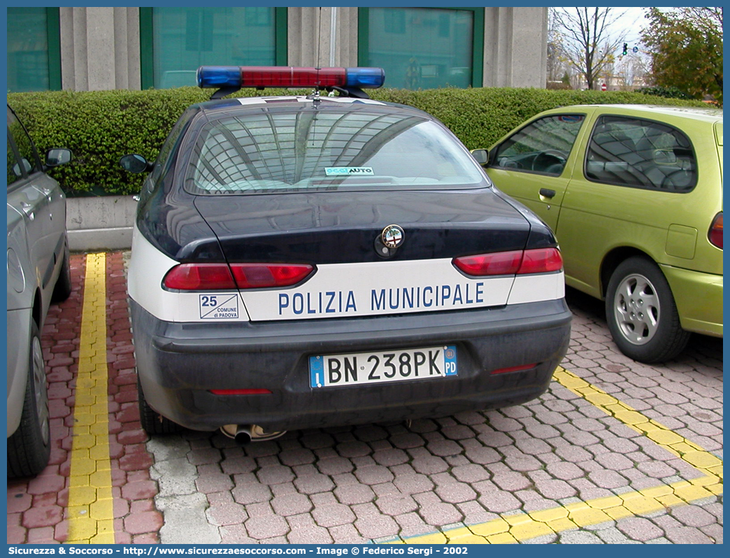 -
Polizia Municipale
Comune di Padova
Alfa Romeo 156
Parole chiave: Polizia;Locale;Municipale;Padova;Alfa Romeo;156